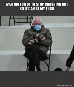 Bernie Sanders at the Inauguration