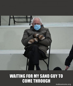 Bernie Sanders at the Inauguration