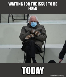 Bernie Sanders at the Inauguration