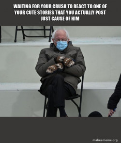 Bernie Sanders at the Inauguration