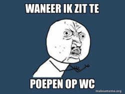 Y U No