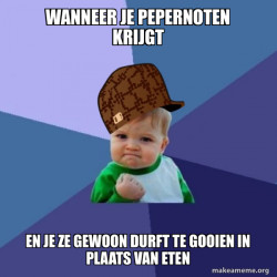 Scumbag Success Kid