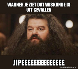 Hagrid - I should not have said that