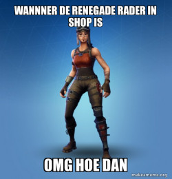 Renegade Raider Fortnite Skin