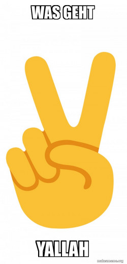Peace Sign Emoji