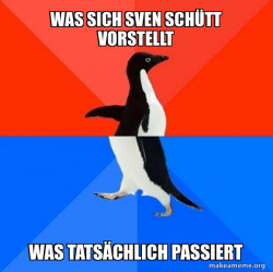 Socially Awesome Awkward Penguin