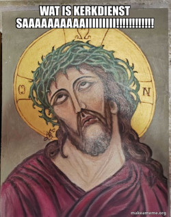 Jesus Is So Done With This Shit
