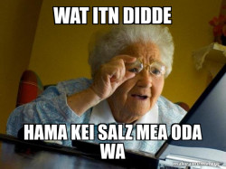 Internet Grandma