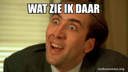 Sarcastic Nicholas Cage