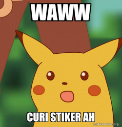 Surprised Pikachu