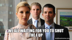 The Trump Kids Eric, Donald Jr and Ivanka