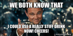 Great Gatsby Reaction - Leonardo DiCaprio Toast