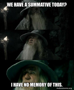 Confused Gandalf