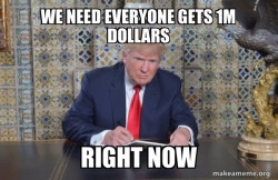 Donald Trump Writing Speech