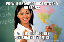Unhelpful High School Teacher