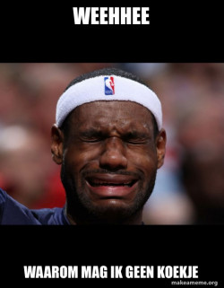 Lebron Crying