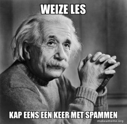 Serious Albert Einstein