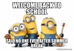 Teachers who are welcoming back theirs students after a long summer holiday