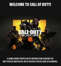 COD - Call of Duty Black OPs 4 Meme