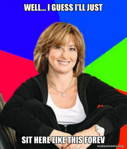Sheltering Suburban Mom