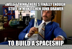 Ron Burgundy - boy that escalated quickly