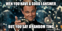 Great Gatsby Reaction - Leonardo DiCaprio Toast
