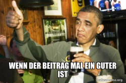 Upvote Obama