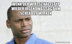 Confused Black Man