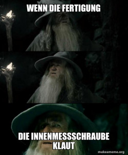 Confused Gandalf
