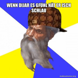 Scumbag Advice God