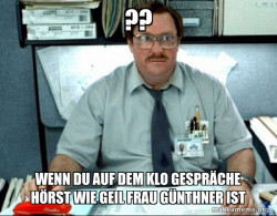 Milton from Office Space