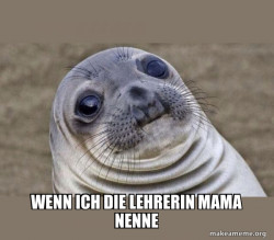 Squeamish Seal