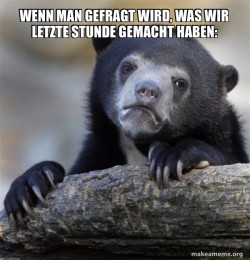 Confession Bear