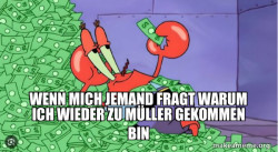 Mr Krabs Money