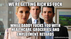 The Trump Kids Eric, Donald Jr and Ivanka