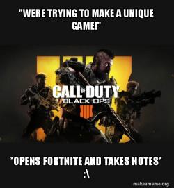 COD - Call of Duty Black OPs 4 Meme