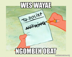 To Do List - Nothing