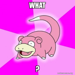 Slowpoke the Pokemon