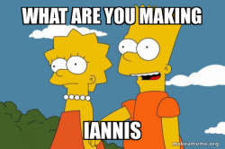Bart and Lisa Chat