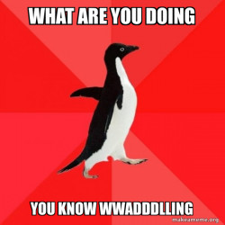 Socially Awesome Penguin
