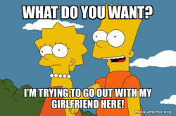 Bart and Lisa Chat