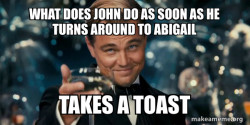 Great Gatsby Reaction - Leonardo DiCaprio Toast