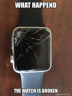 Broken Apple Watch