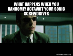 Agent Smith from the Matrix
