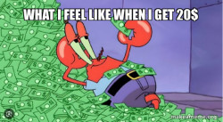 Mr Krabs Money