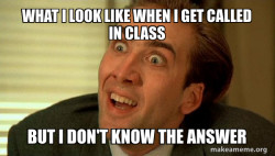 Sarcastic Nicholas Cage