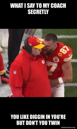Travis Kelce and Coach