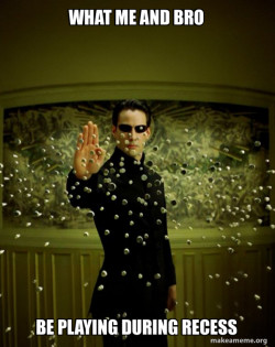 Neo Stopping Bullets