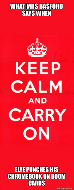 Keep Calm and Carry On
