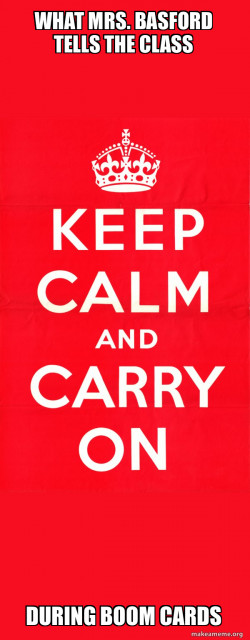 Keep Calm and Carry On